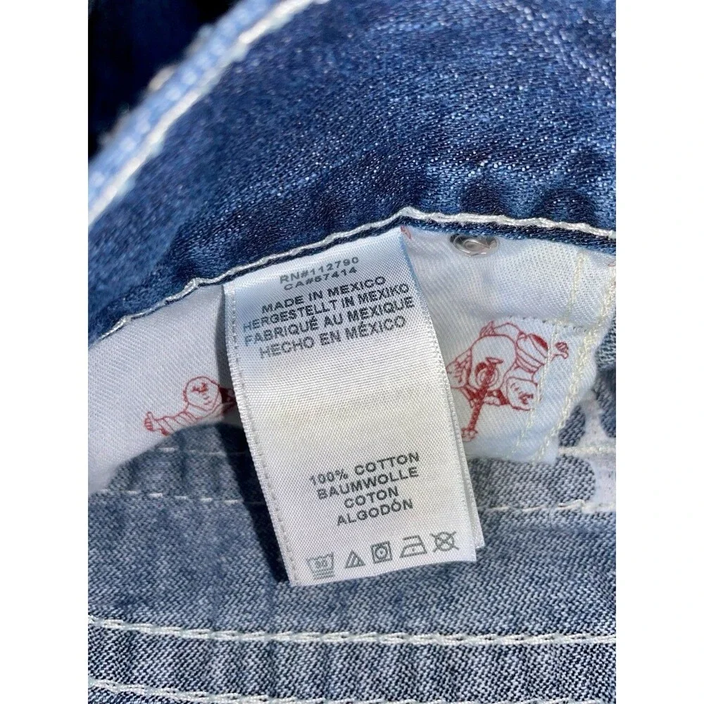 Mens True Religion Stright Slim Low Ris Flap Pocket 29
